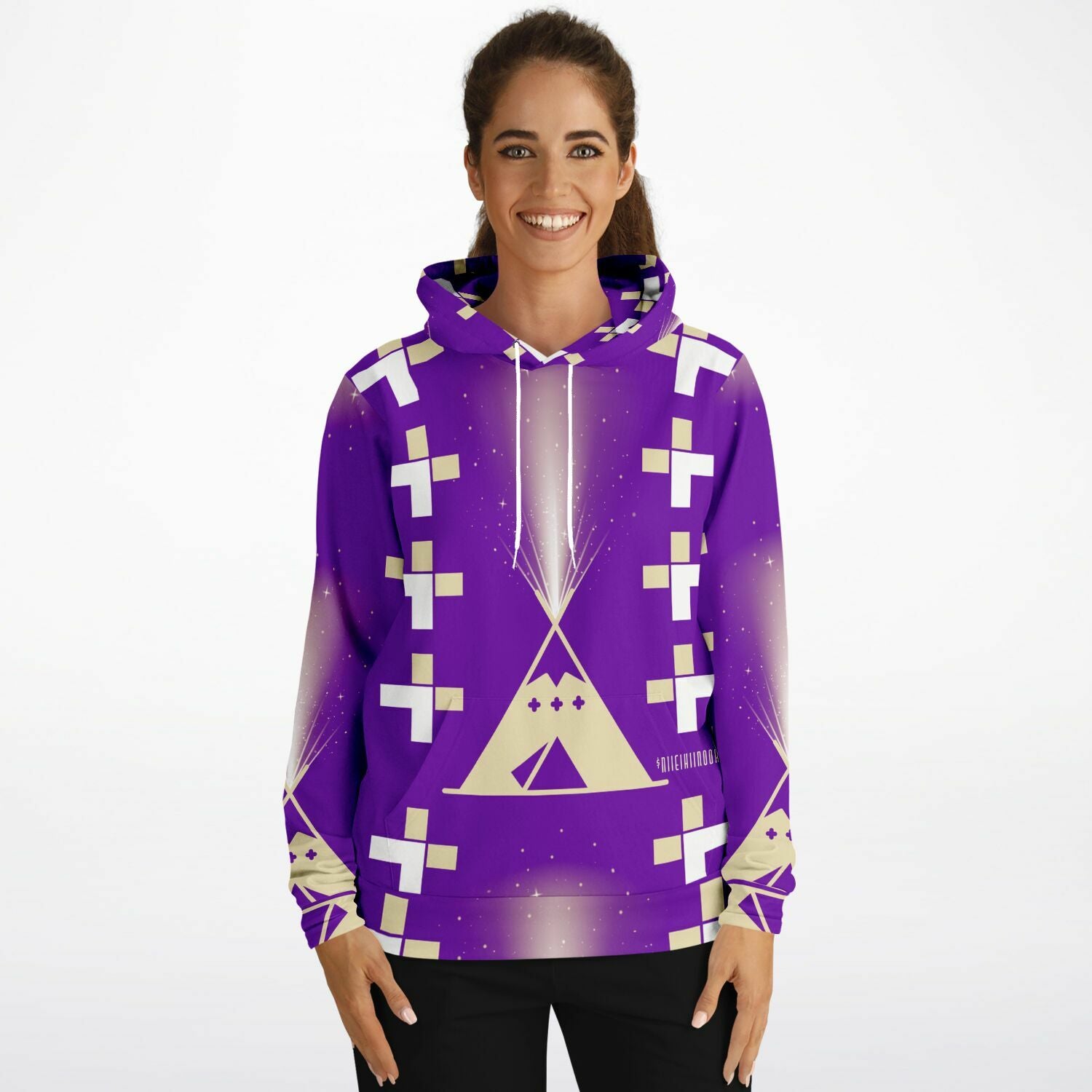 $NiieihiiNookei Athletic Hoodie - AOP