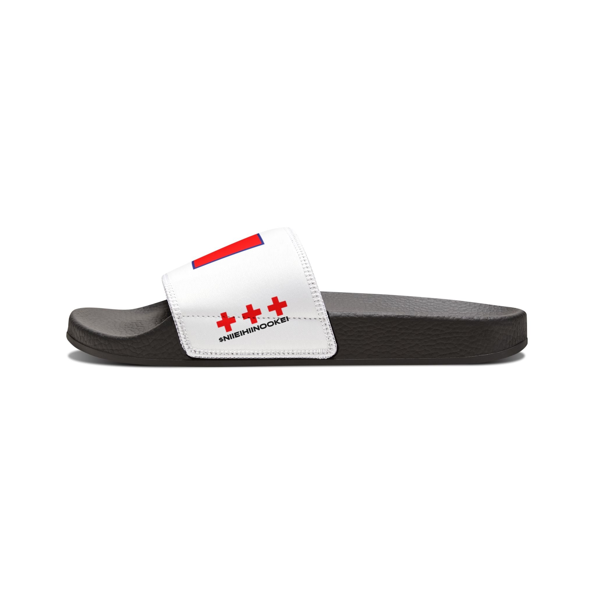$NiieihiiNookei OST Flag Men's Sandals — Removable Strap Native Pride Footwear