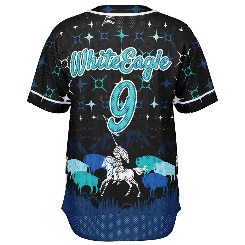 #9 WhiteEagle Premium Baseball Jersey - AOP