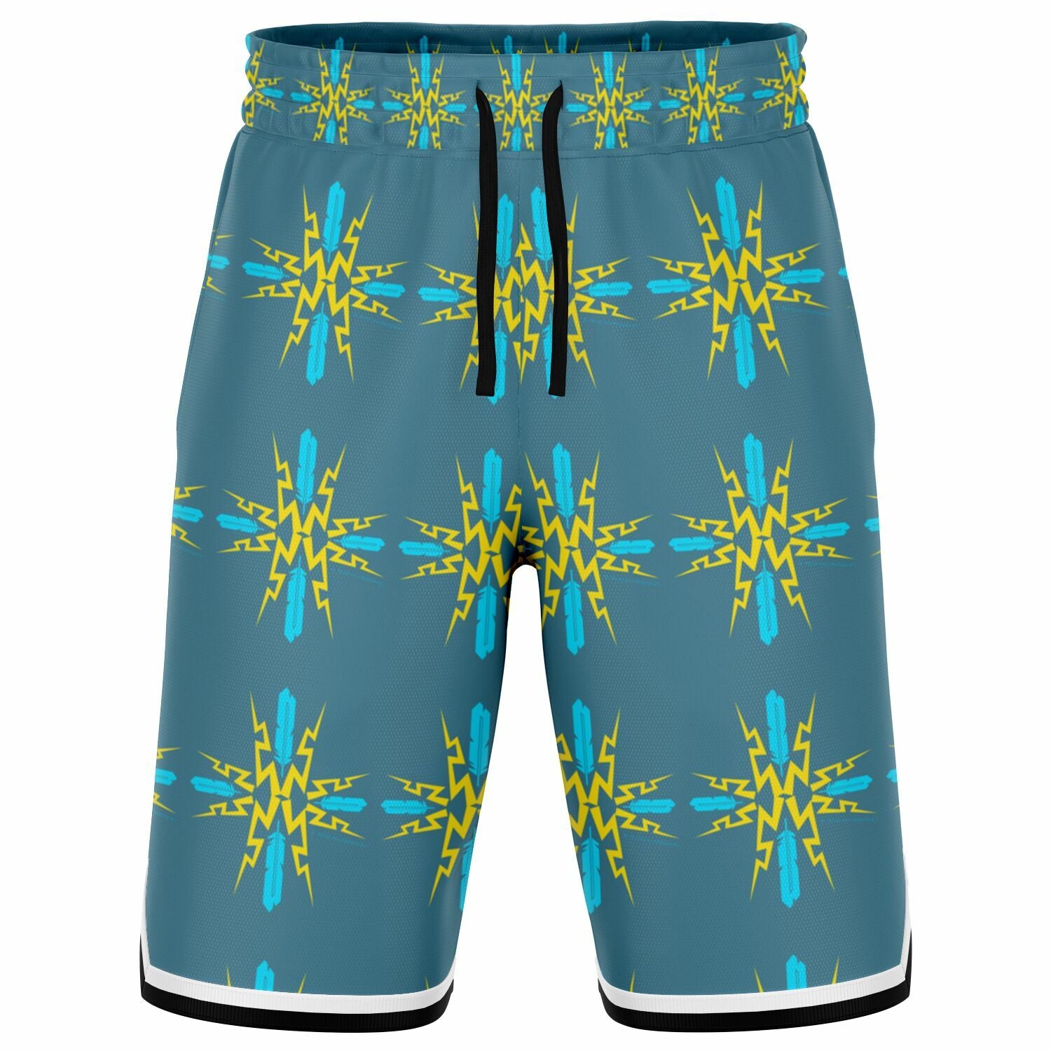 $NiieihiiNookei Basketball Short Rib - AOP