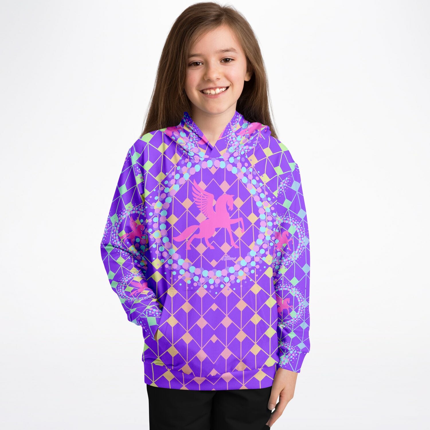 Elliana's design Fashion Kids Hoodie - AOP