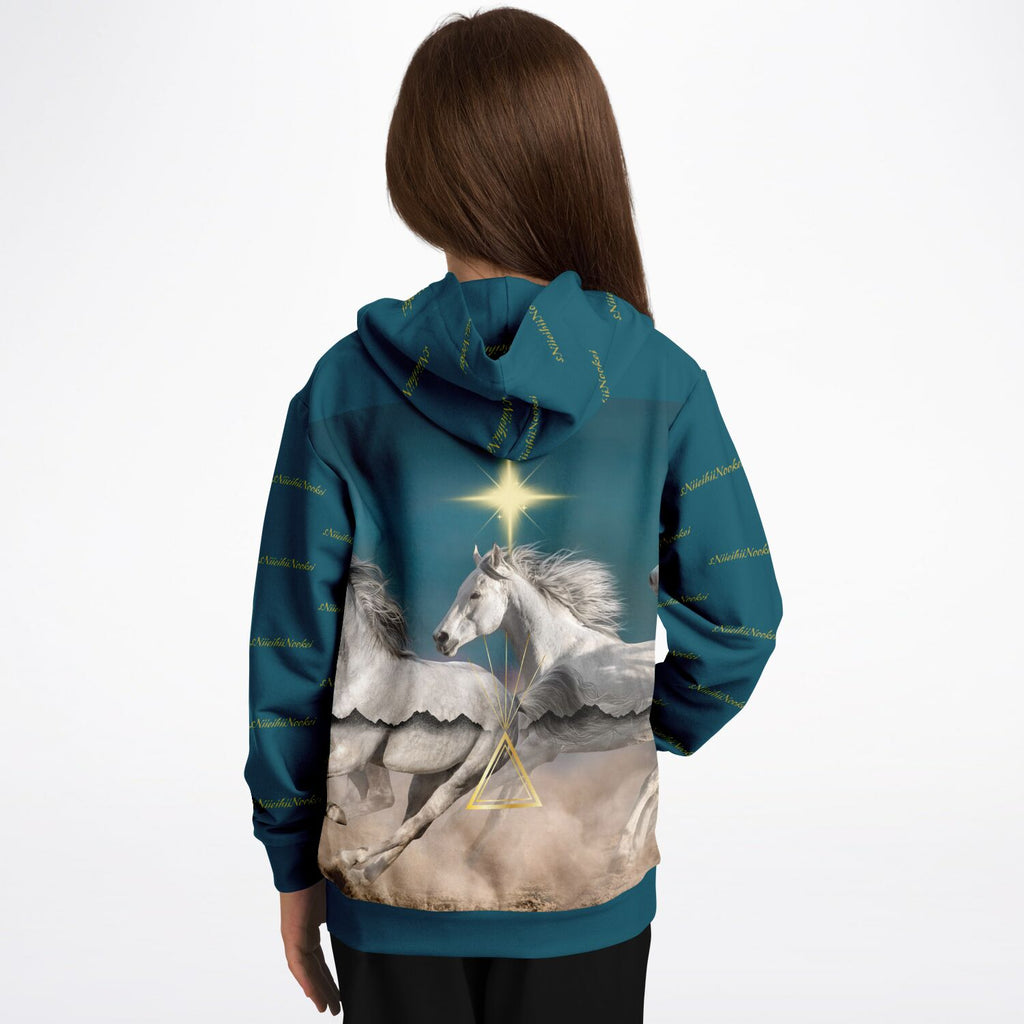 $NiieihiiNookei Fashion Kids Hoodie - AOP