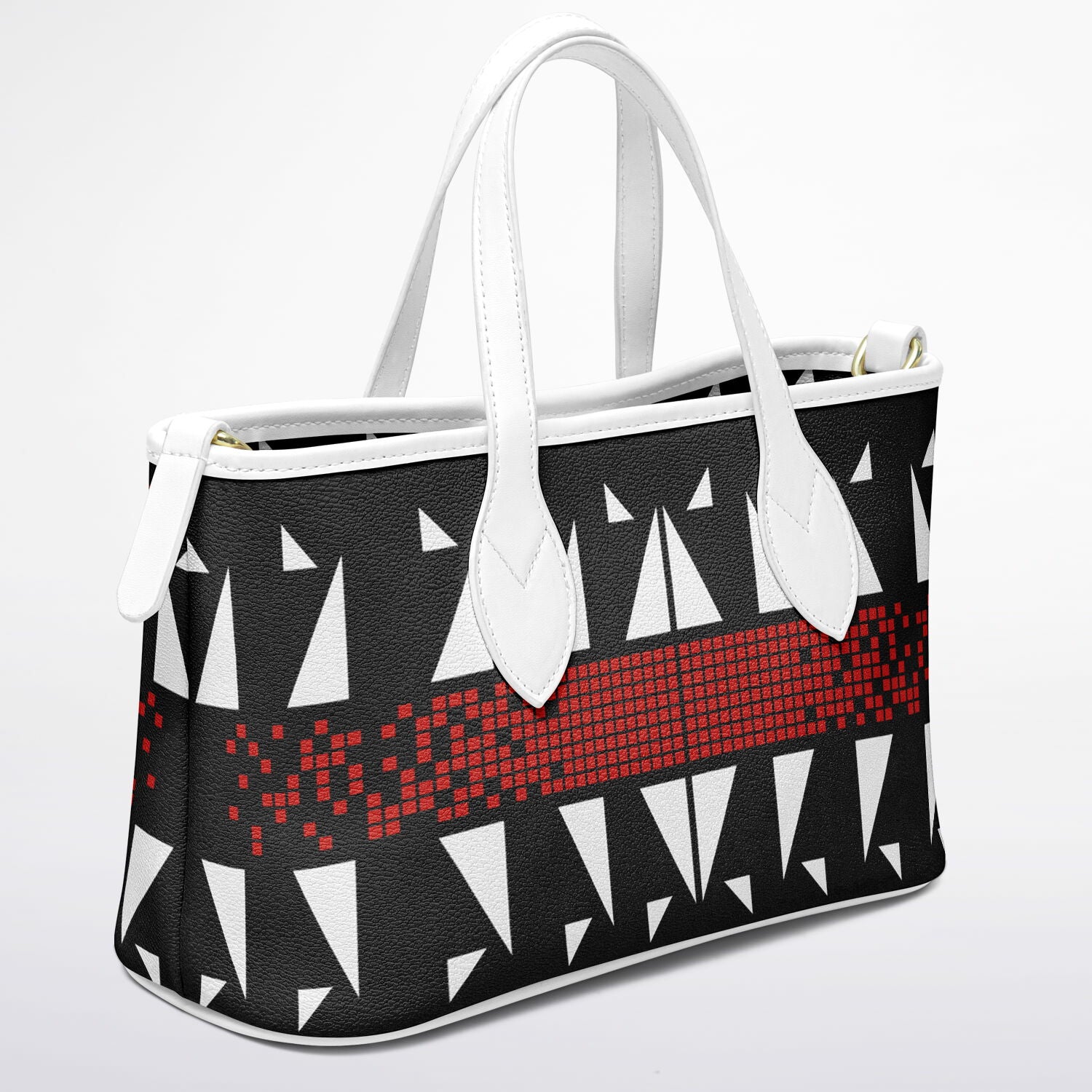 $NiieihiiNookei Leather Tote Bag - AOP