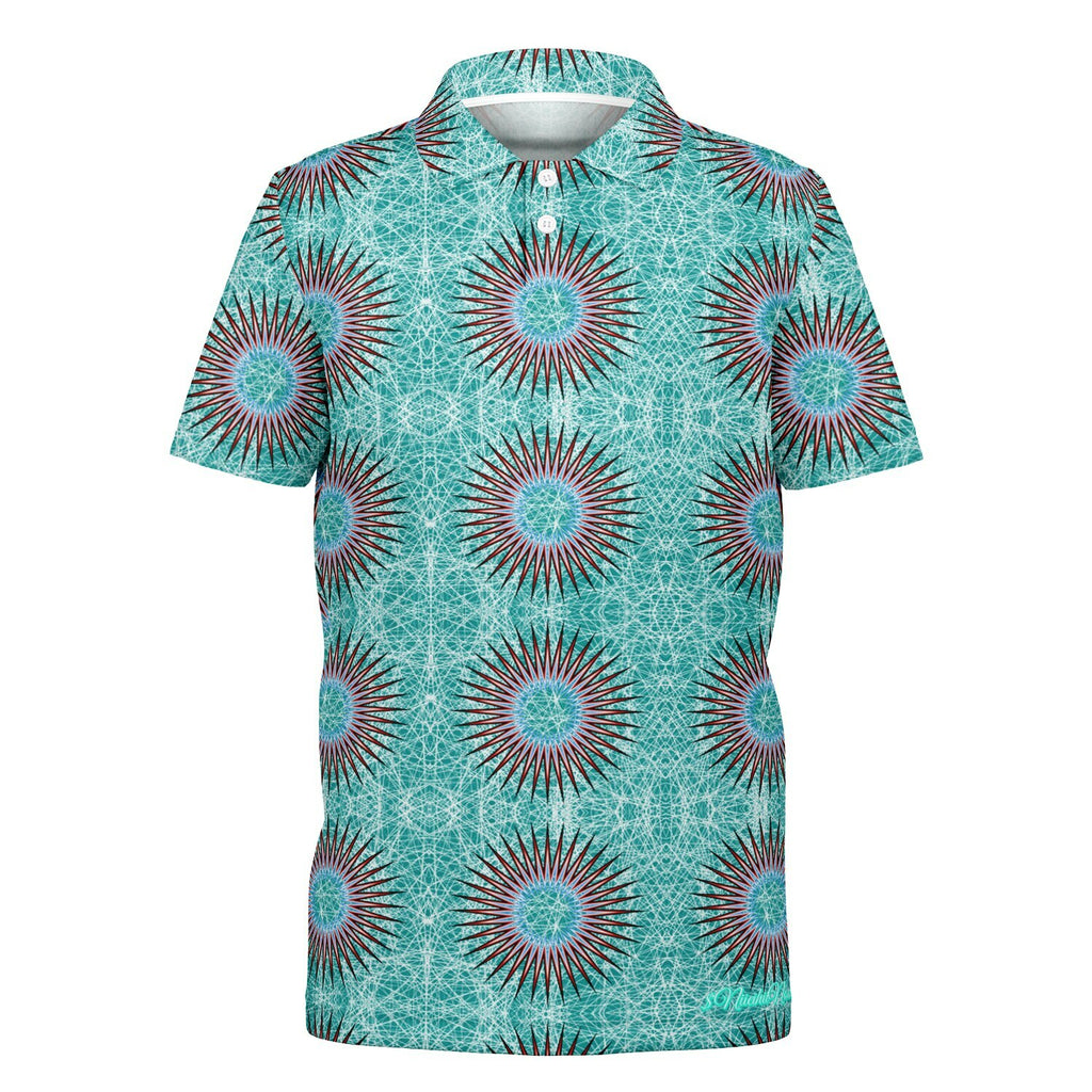 $NiieihiiNookei Kids Polo Shirt - AOP