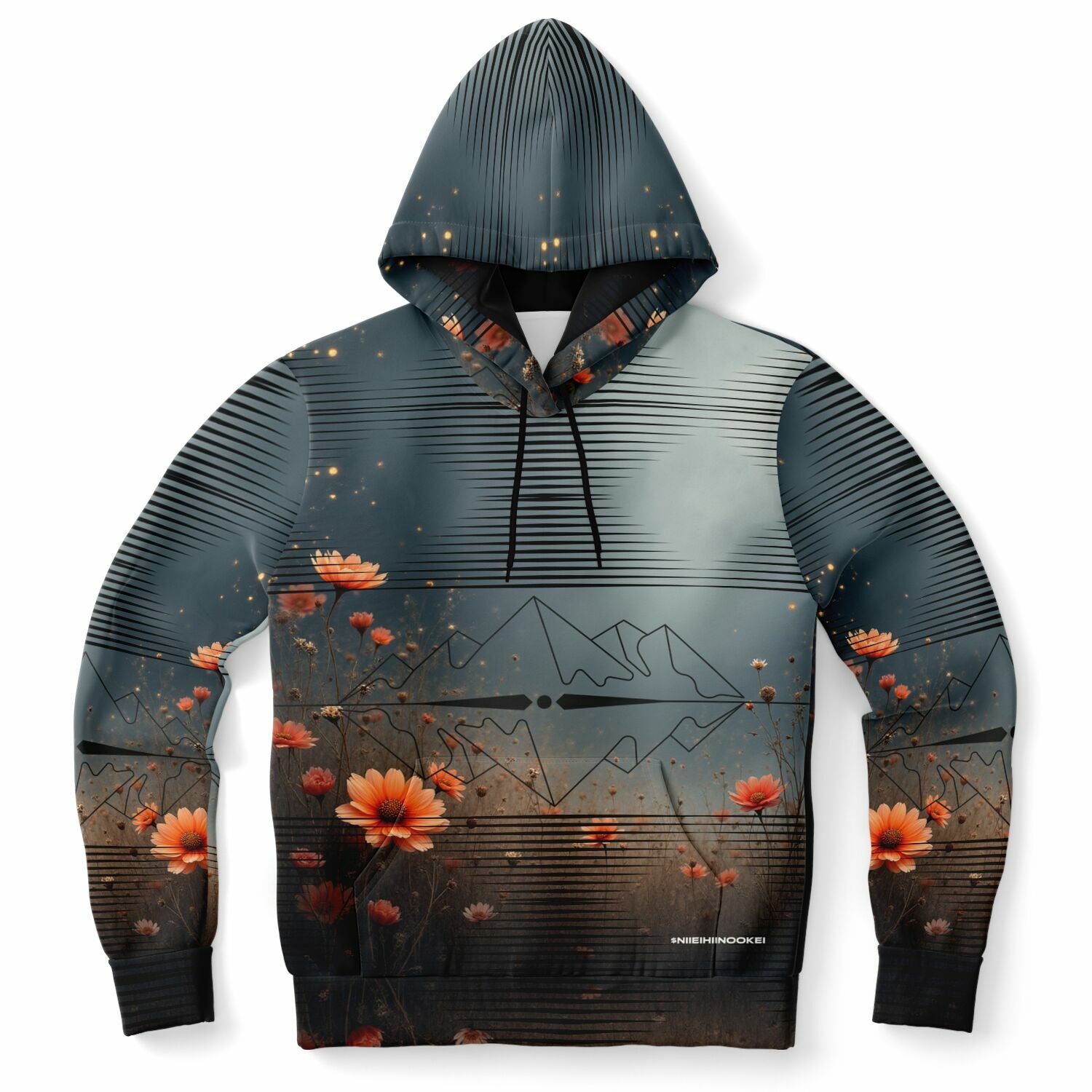 $NiieihiiNookei Athletic Hoodie - AOP