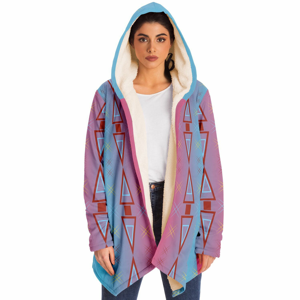 $NiieihiiNookei Microfleece Cloak - AOP