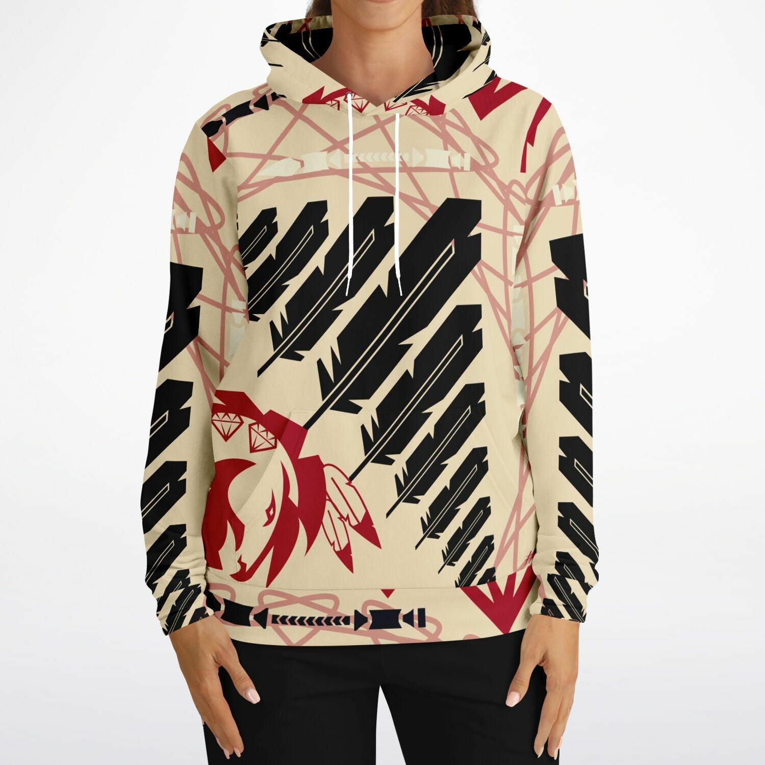 $NiieihiiNookei Design Fashion Hoodie - AOP