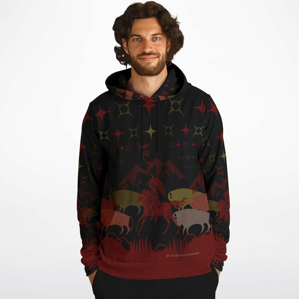 $NiieihiiNookei Athletic Hoodie - AOP