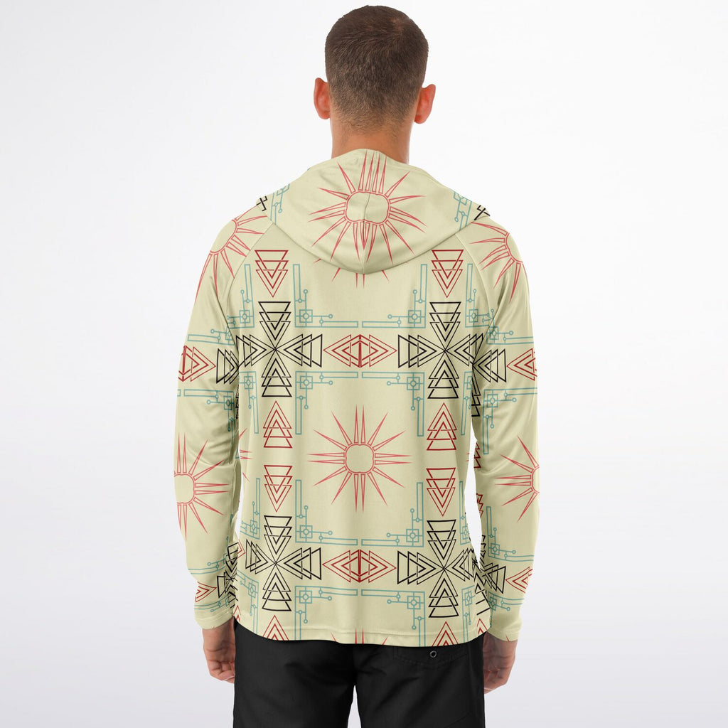 $NiieihiiNookei Hooded Performance Shirt - AOP