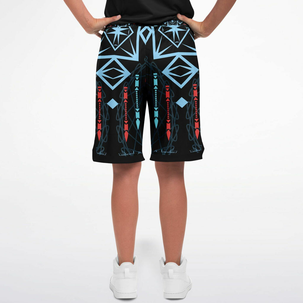 $NiieihiiNookei Basketball Short Rib - AOP