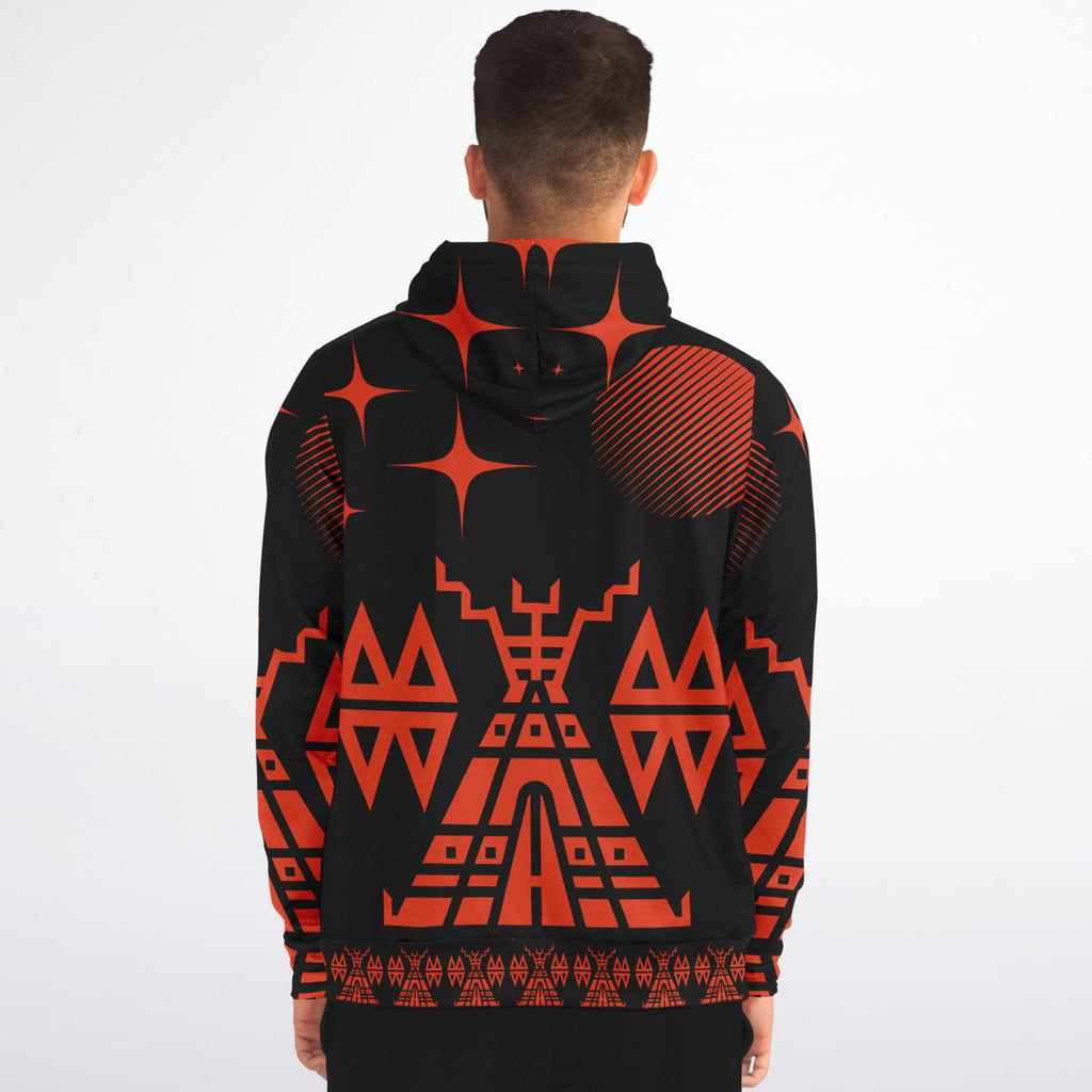 $NiieihiiNookei Fashion Zip-Up Hoodie - AOP