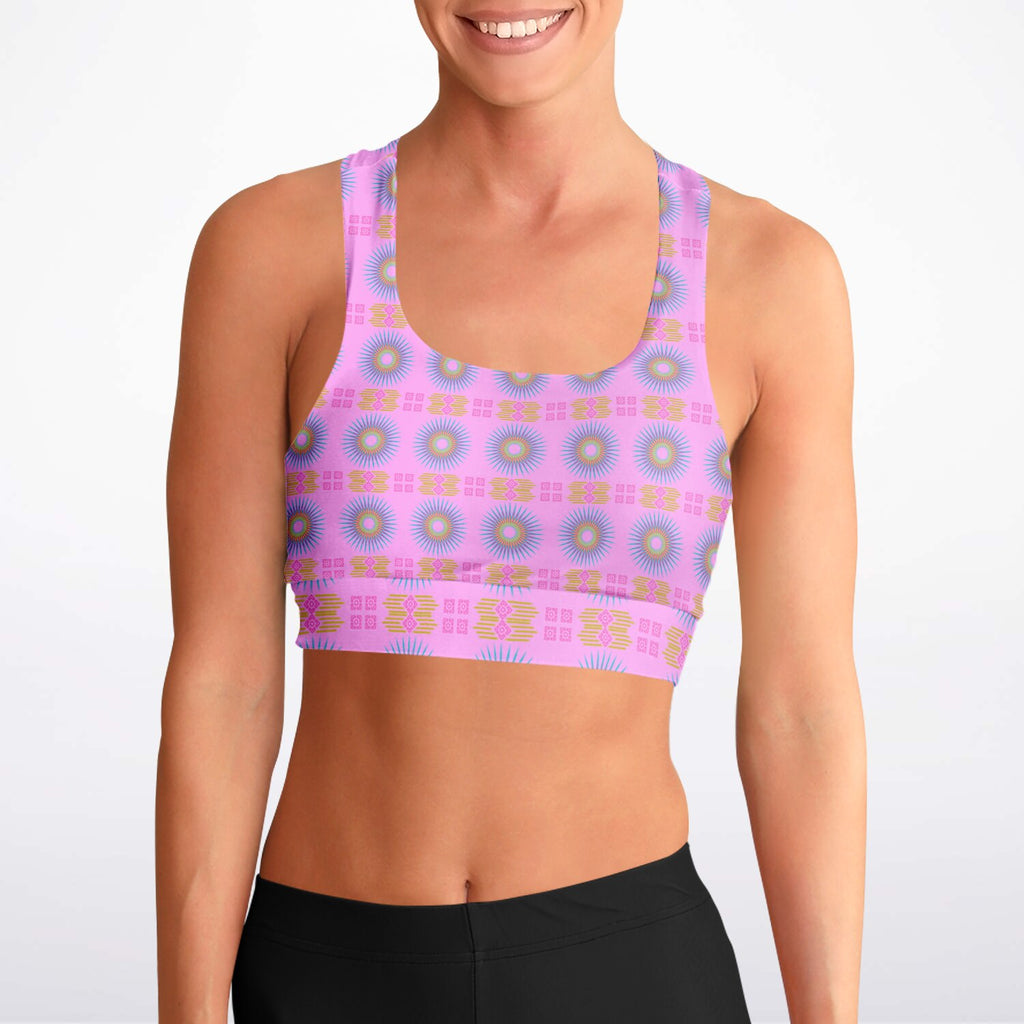 $NiieihiiNookei Padded Sports Bra - AOP