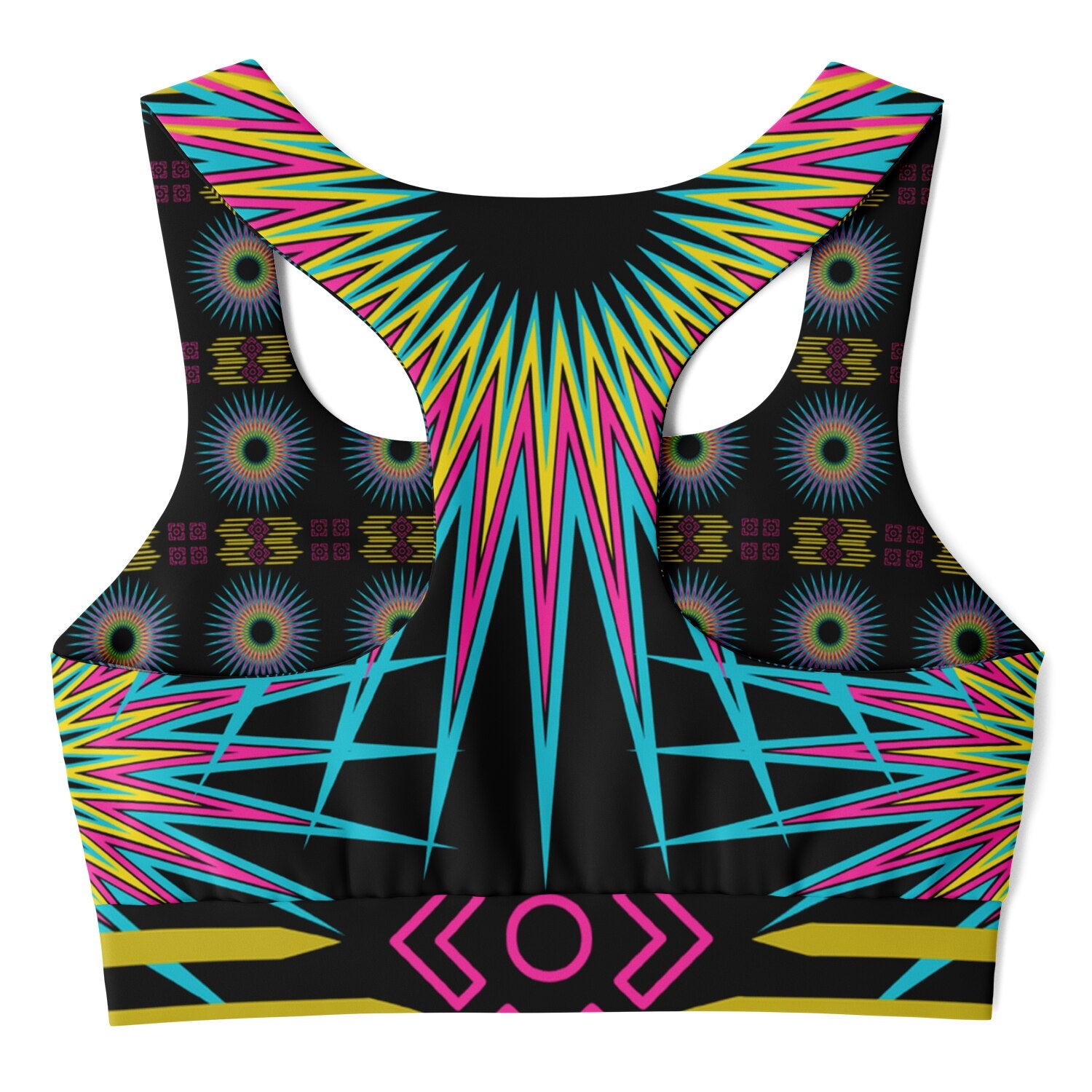 $NiieihiiNookei Padded Sports Bra - AOP