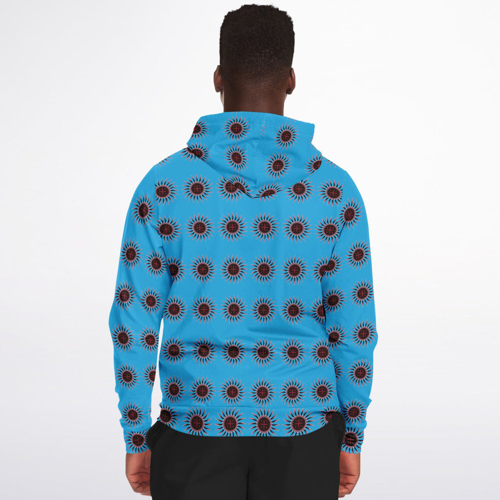 $NiieihiiNookei Athletic Zip-Up Hoodie - AOP