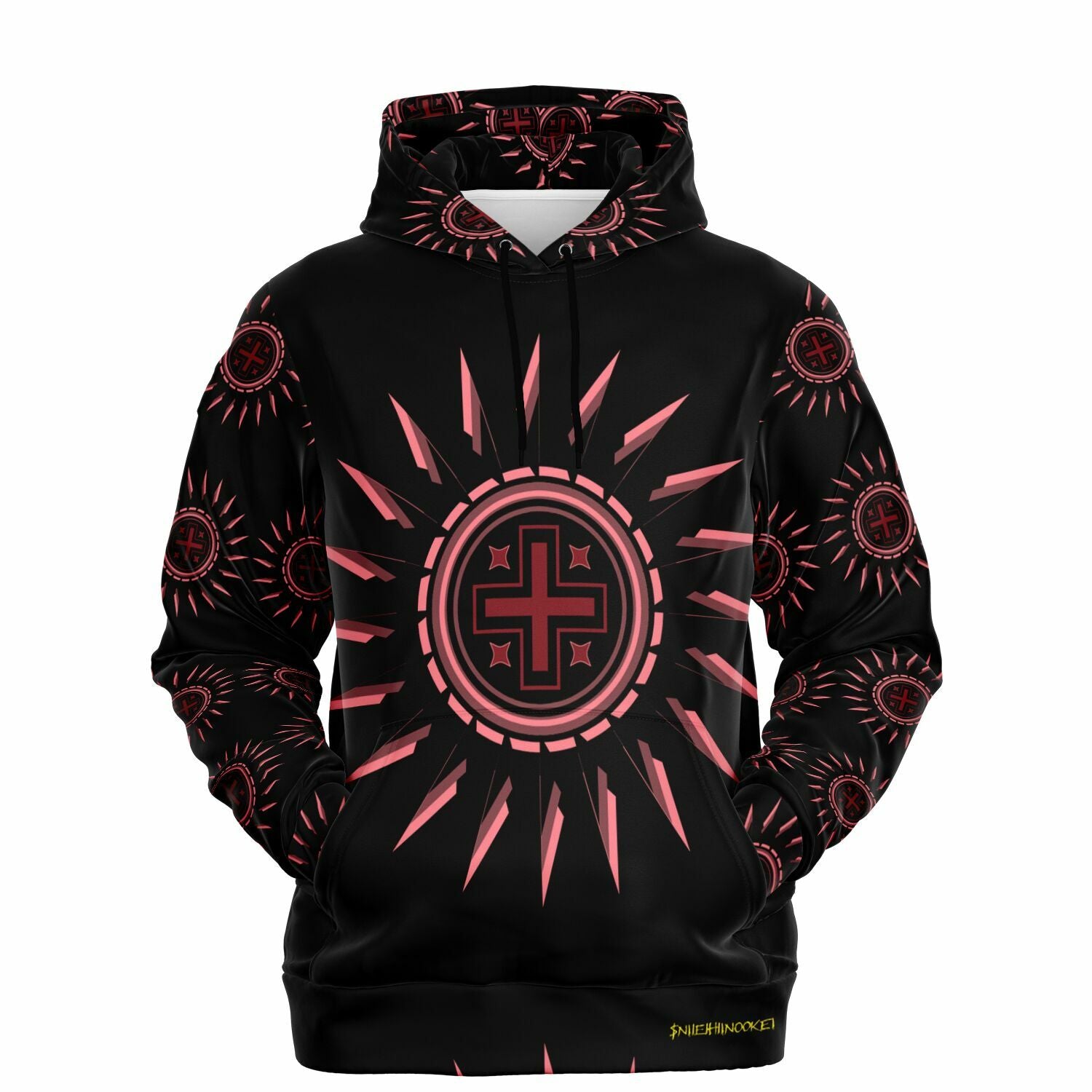 $NiieihiiNookei Athletic Hoodie - AOP