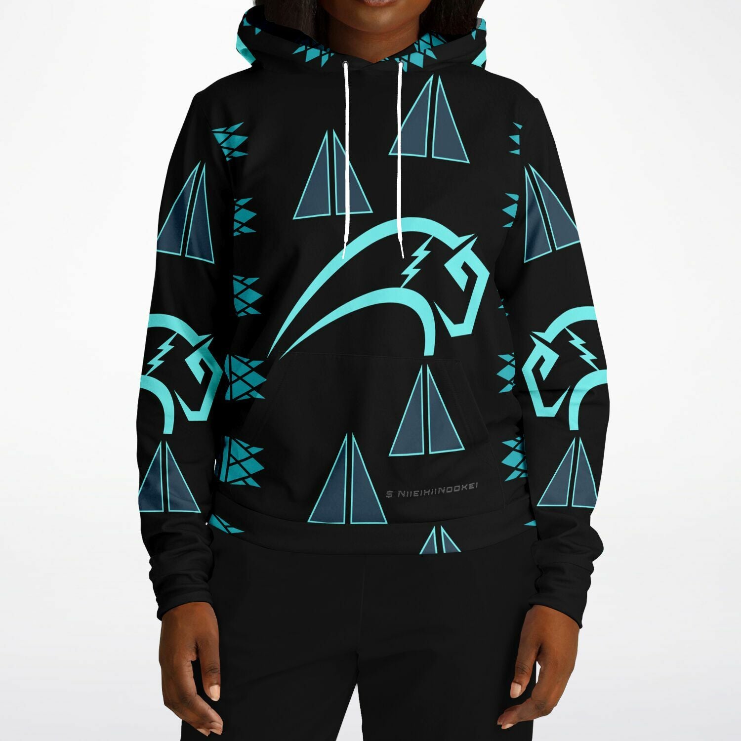 $NiieihiiNookei Athletic Hoodie - AOP