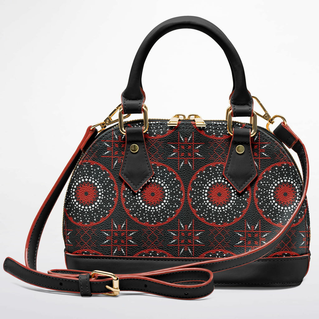 $NiieihiiNookei Dome Satchel Handbag - AOP