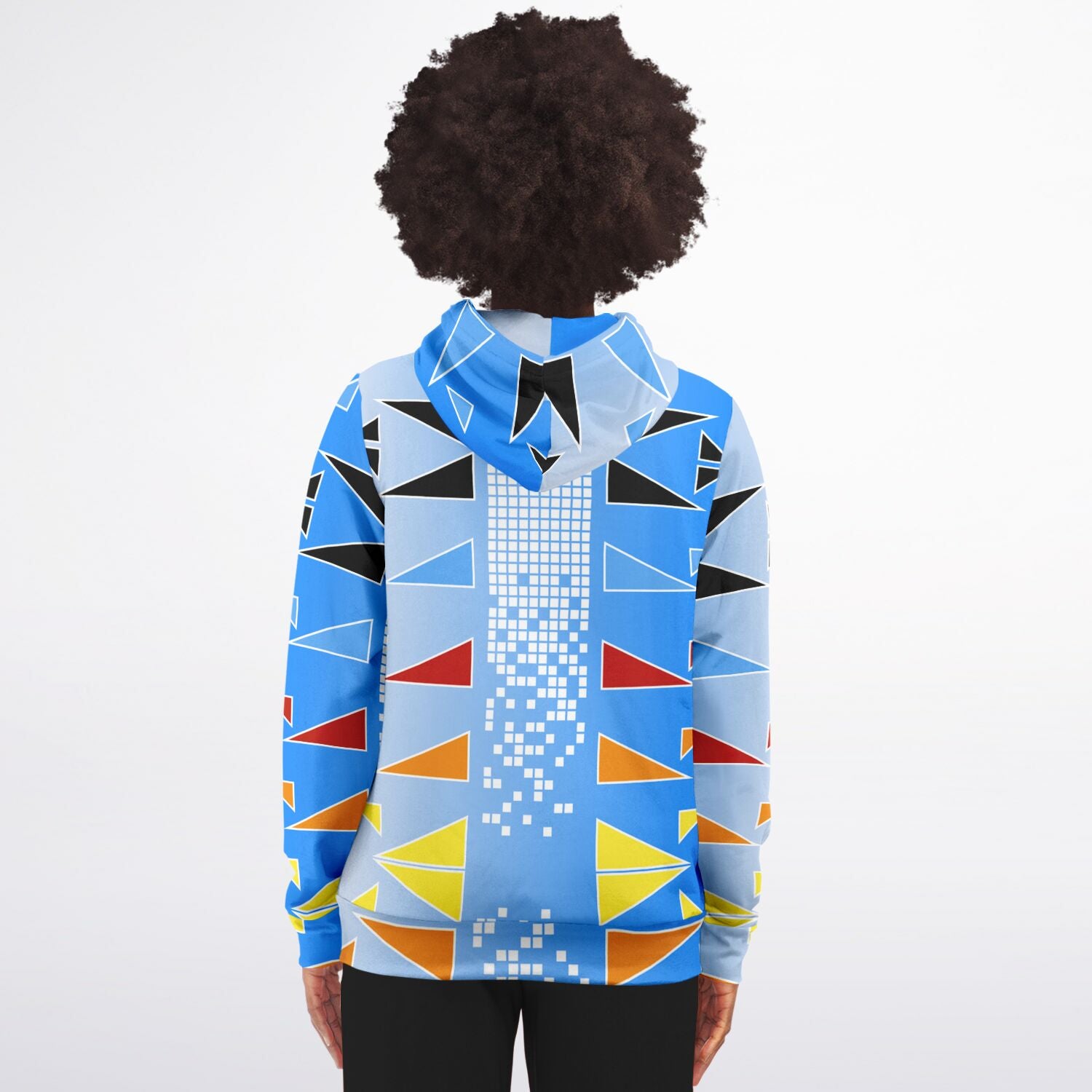 $NiieihiiNookei Fashion Zip-Up Hoodie - AOP