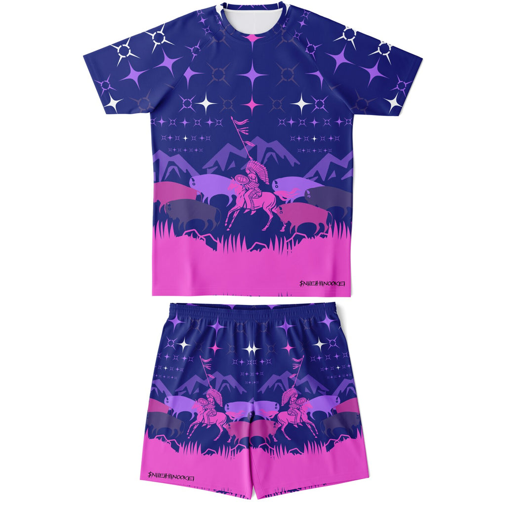 $NiieihiiNookei Men's athletic Set - AOP