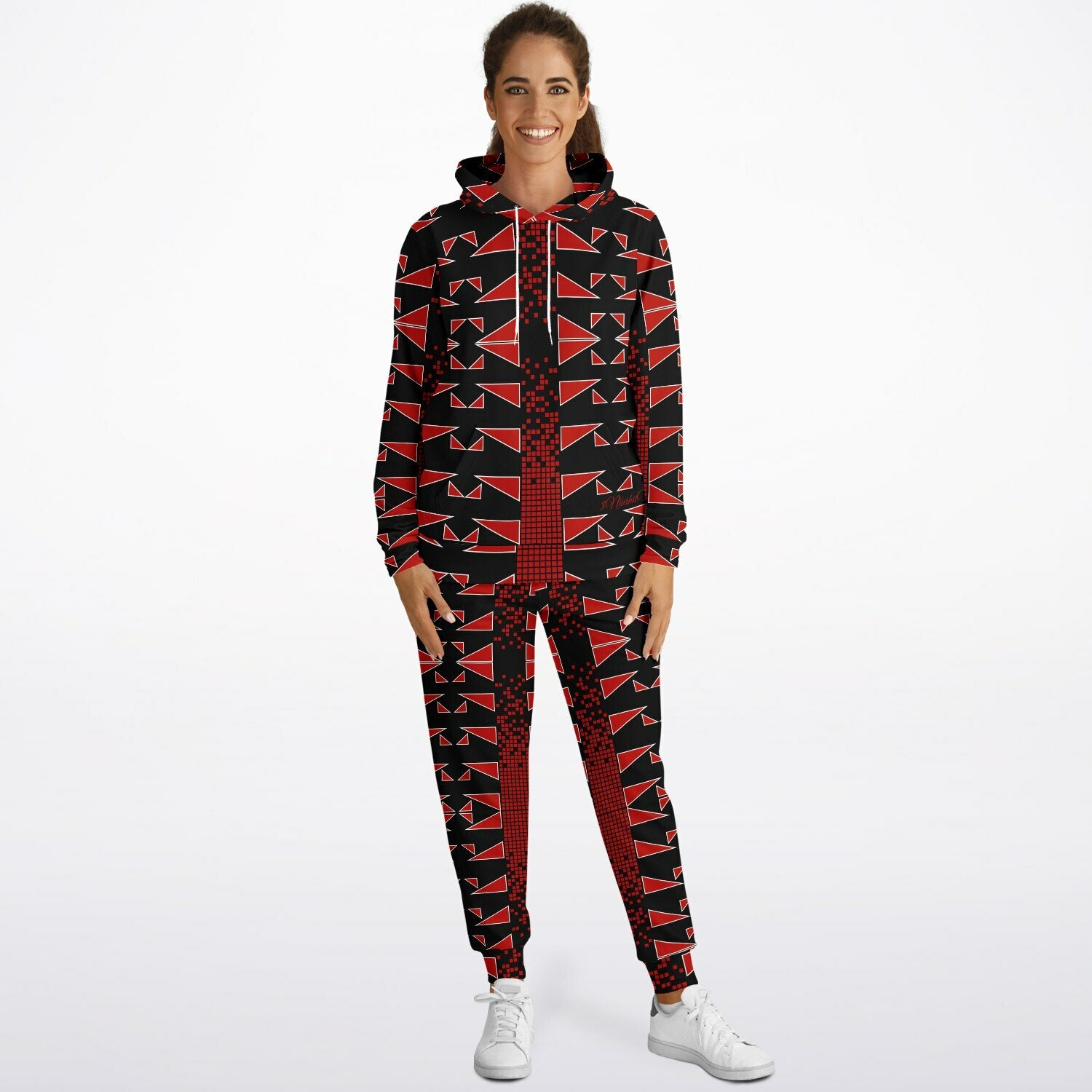 $NiieihiiNookei Tipi Matrix Hoodie & Jogger - AOP