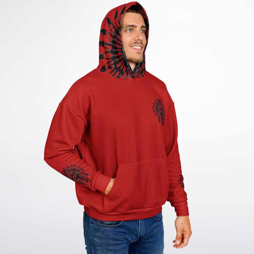 $NiieihiiNookei Heavyweight Oversized Hoodie - AOP