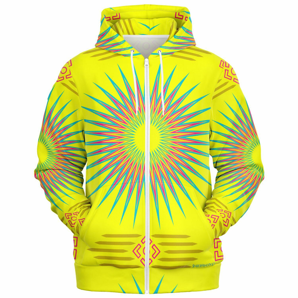 $NiieihiiNookei Fashion Zip-Up Hoodie - AOP