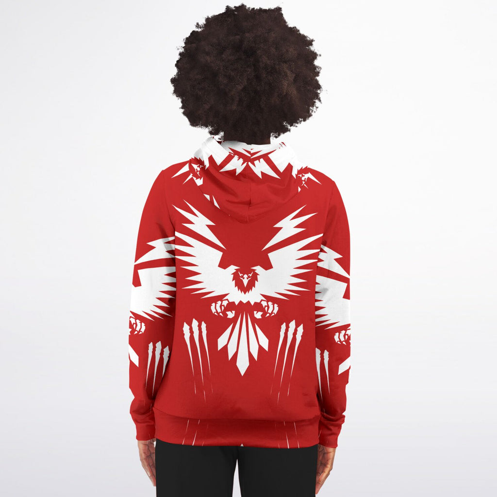 $NiieihiiNookei Athletic Zip-Up Hoodie - AOP