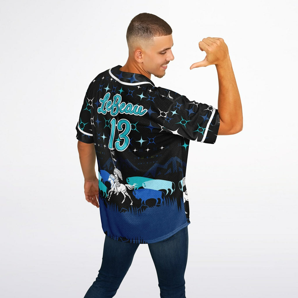 #13 Lebeau Premium Baseball Jersey - AOP