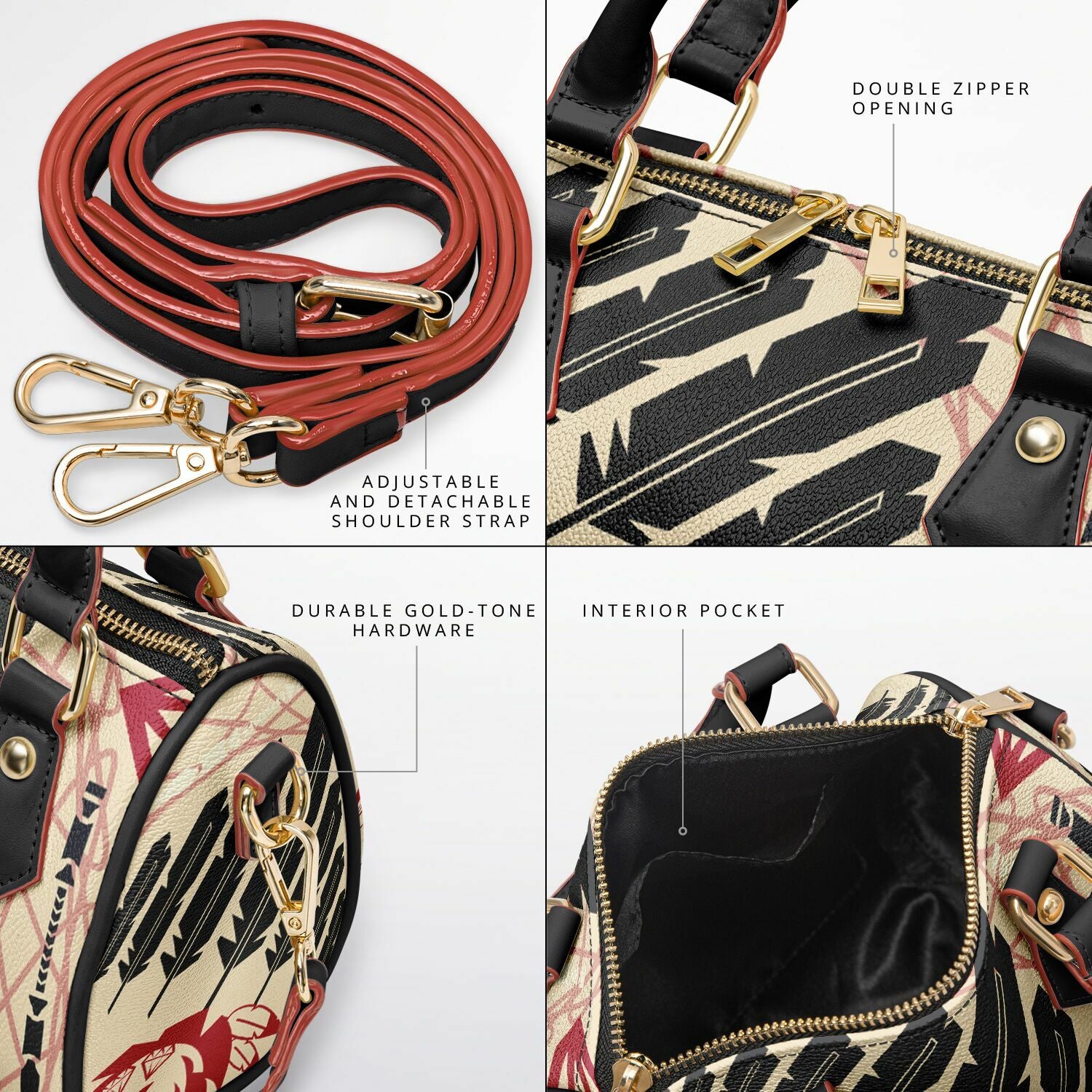 $NiieihiiNookei Crossbody Handbag - AOP