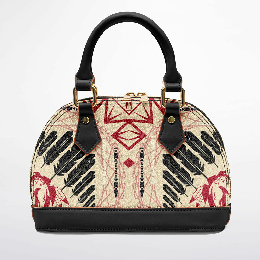 $NiieihiiNookei Dome Satchel Handbag - AOP