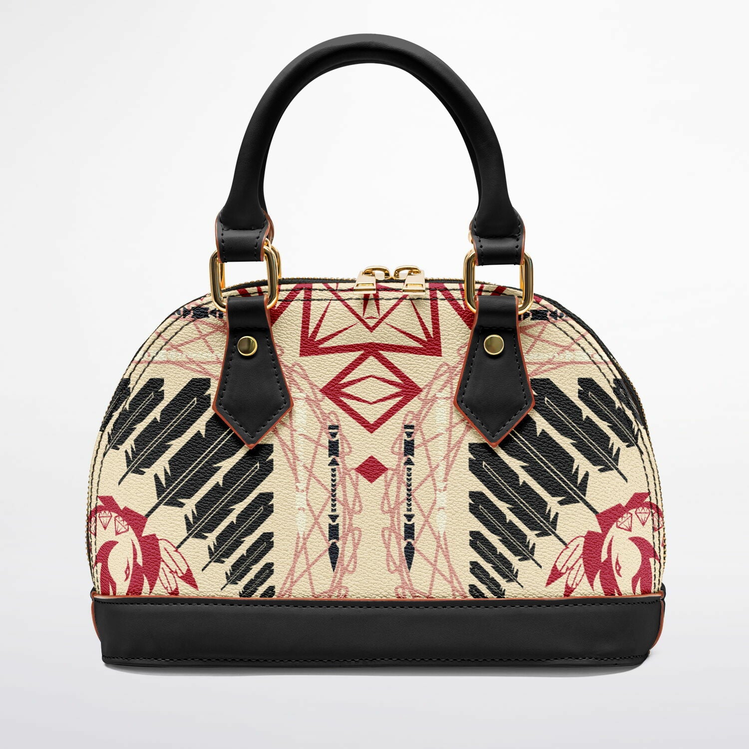 $NiieihiiNookei Dome Satchel Handbag - AOP