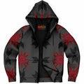 $NiieihiiNookei Microfleece Ziphoodie - AOP