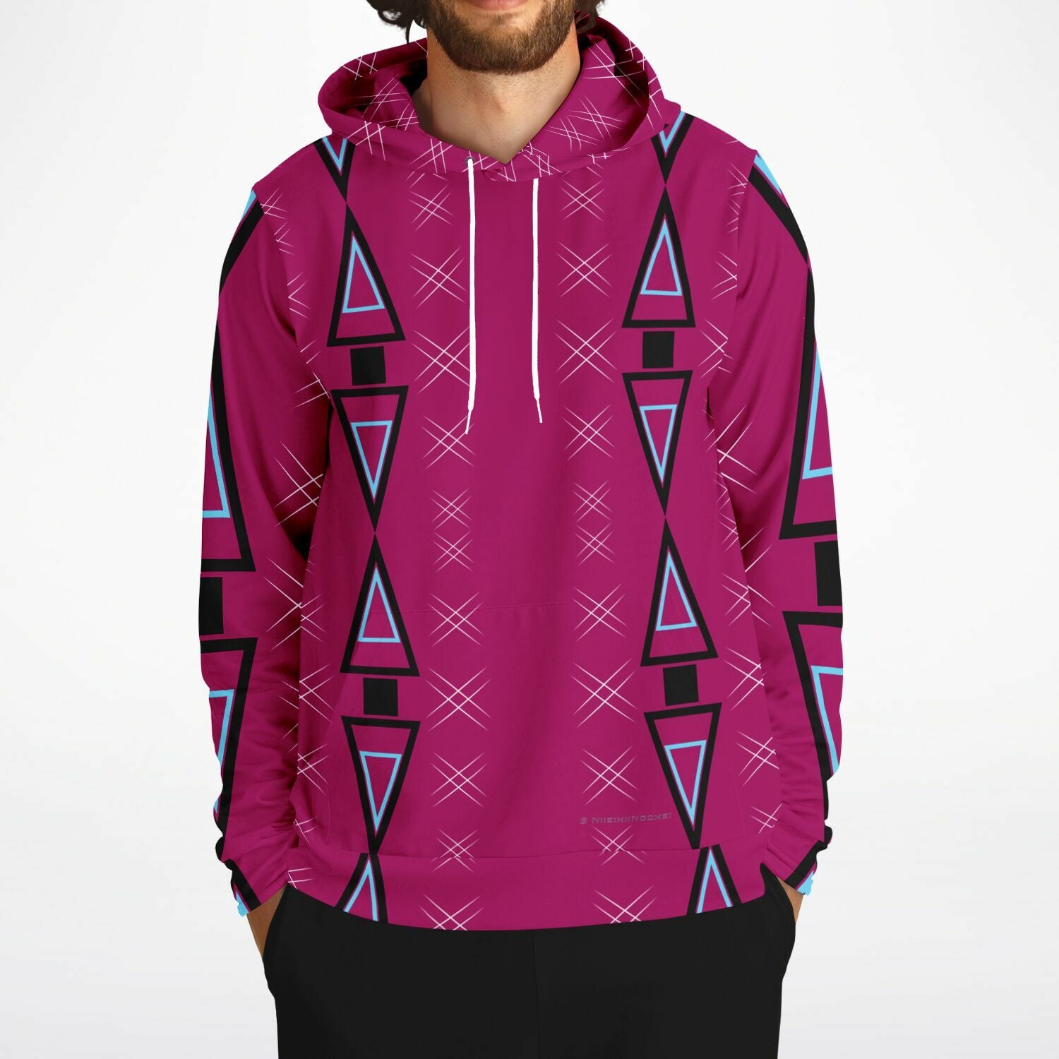 $NiieihiiNookei Athletic Hoodie - AOP
