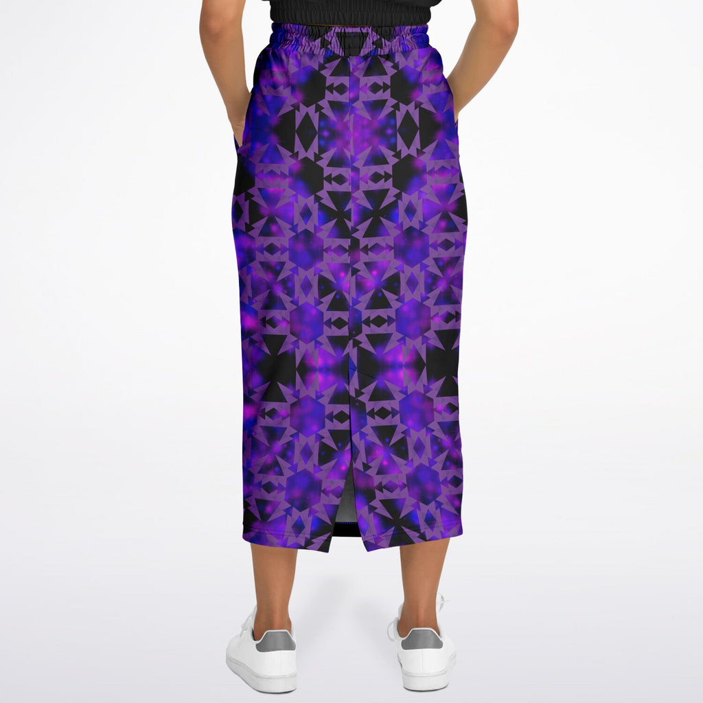 $NiieihiiNookei Athletic Long Pocket Skirt - AOP