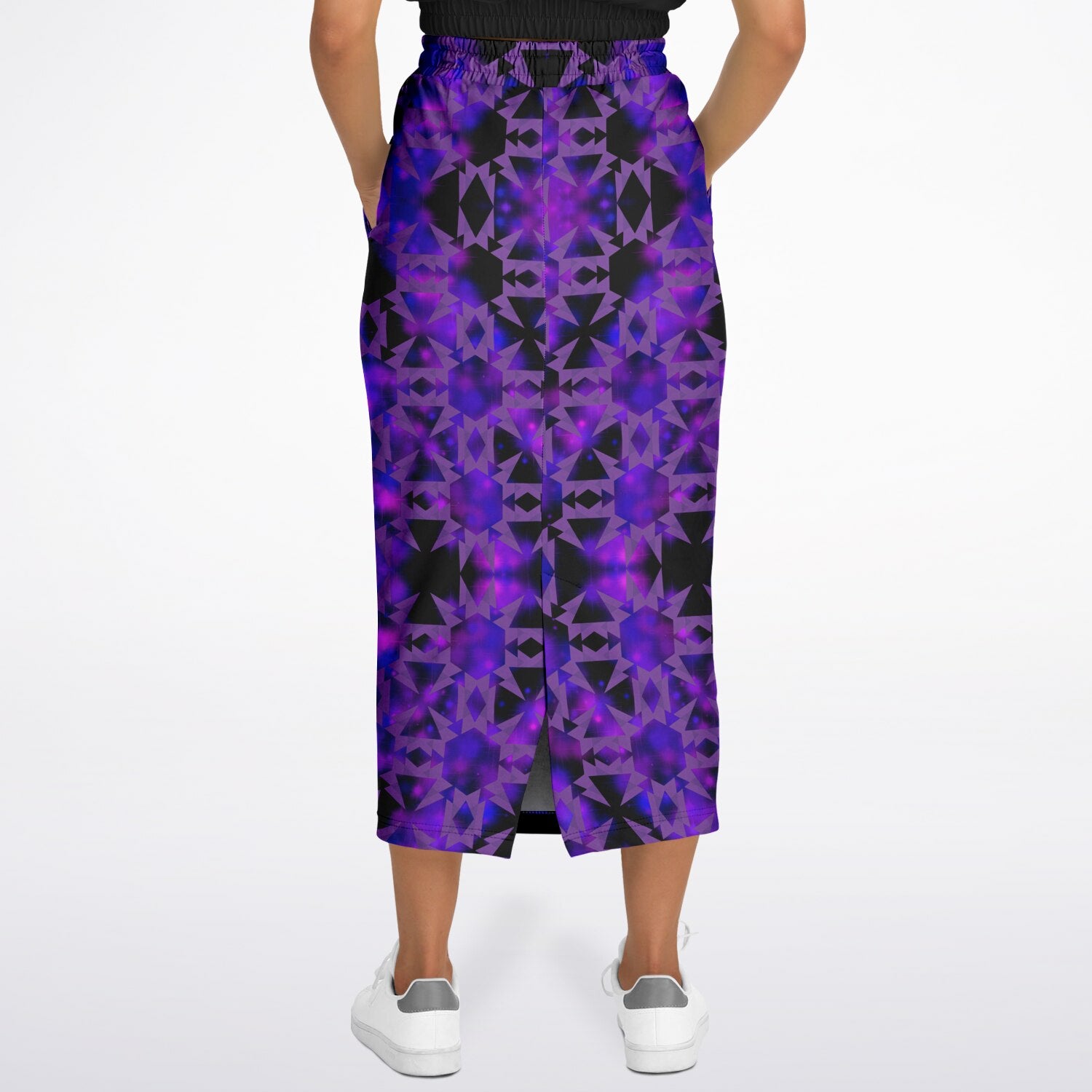 $NiieihiiNookei Athletic Long Pocket Skirt - AOP
