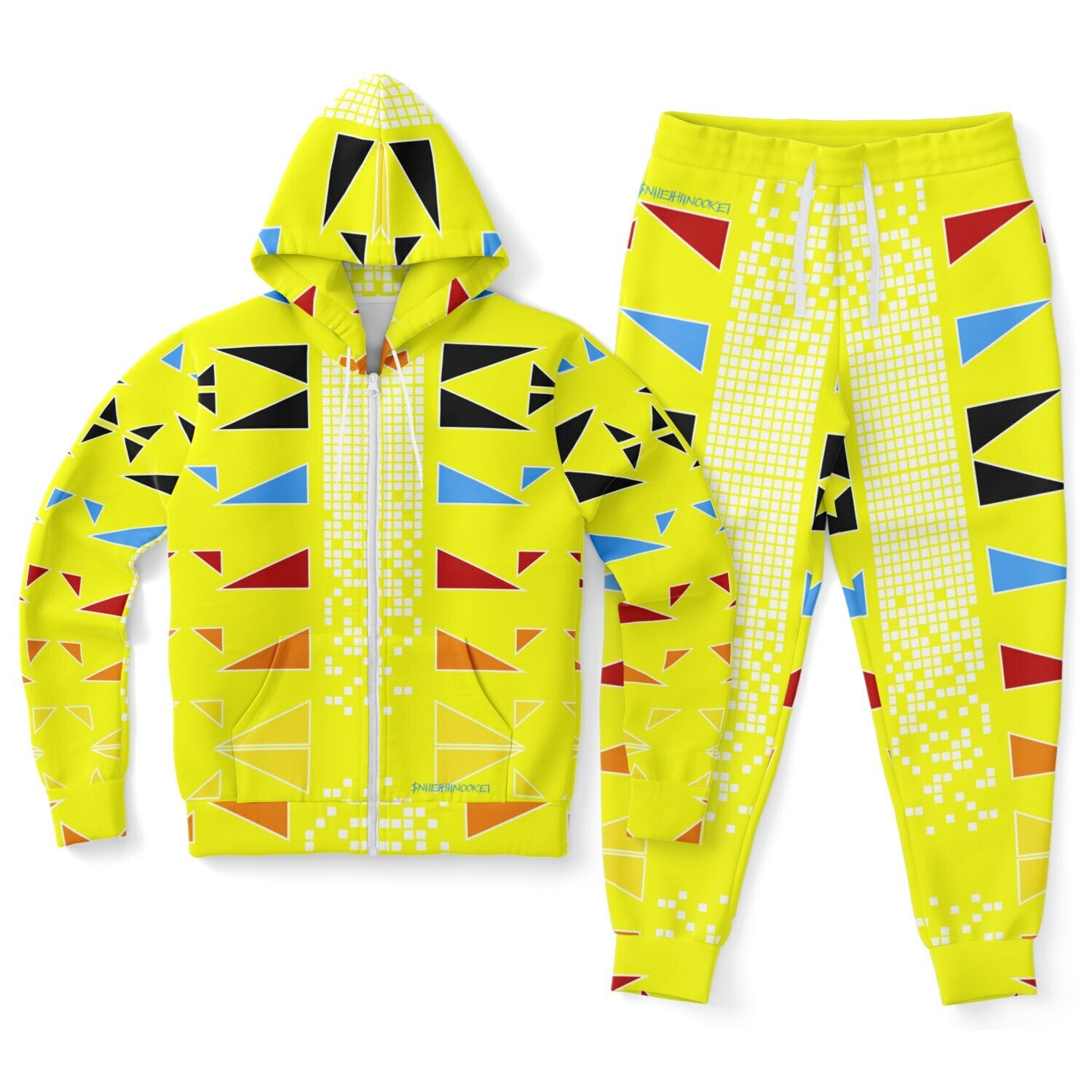 $NiieihiiNookei Ziphoodie & Jogger - AOP