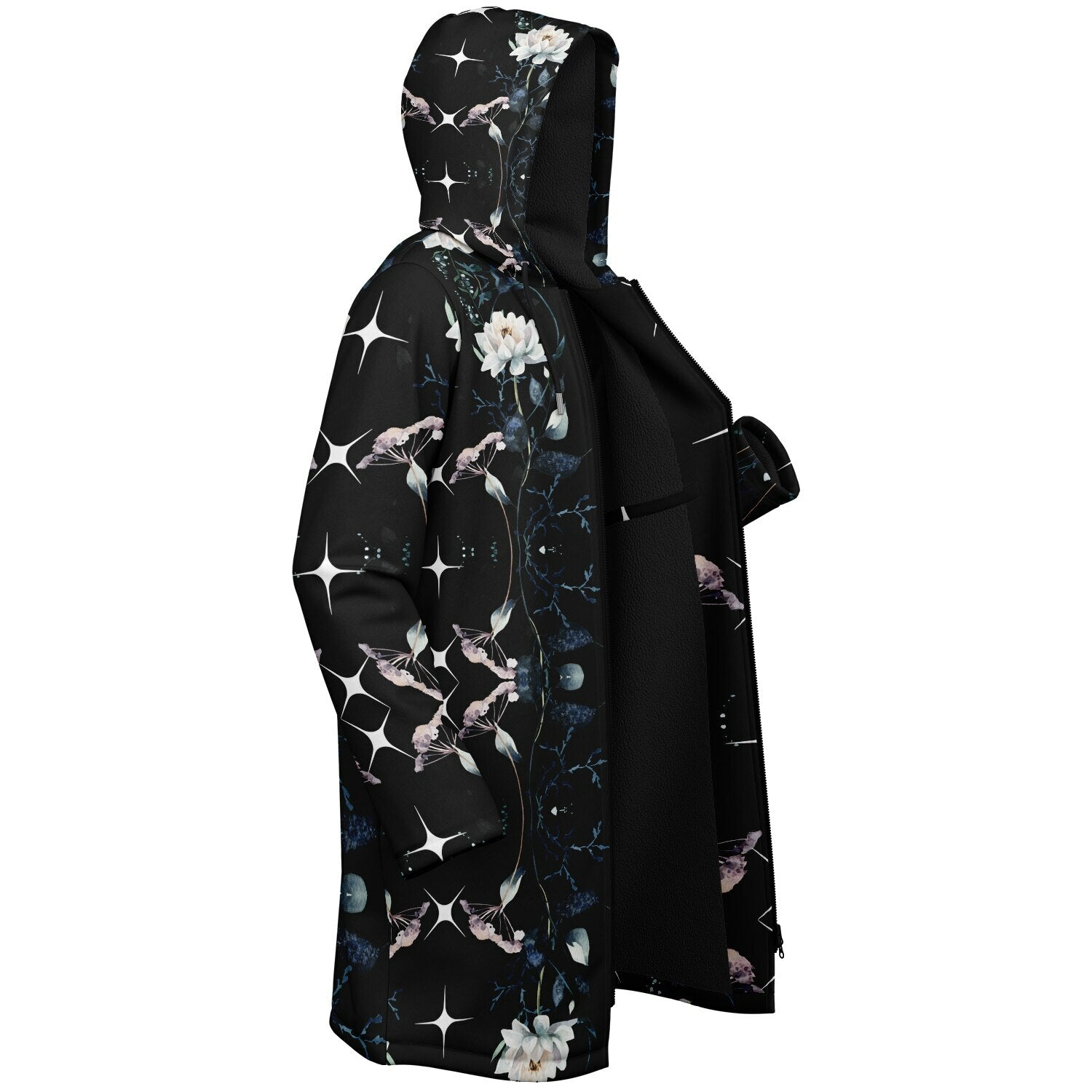 $NiieihiiNookei Zipper Cloak - AOP