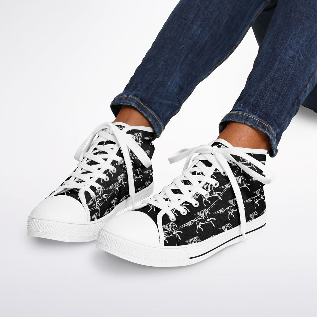 $NiieihiiNookei Urban Peak High Top Shoes - AOP