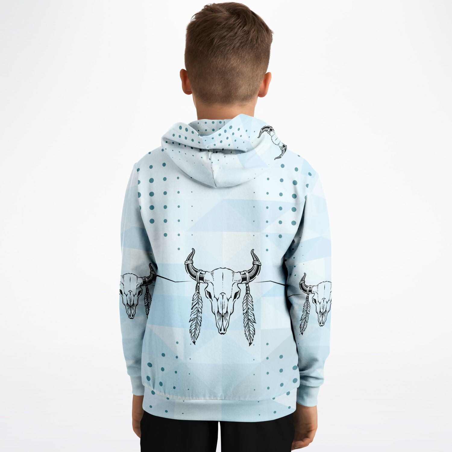 $NiieihiiNookei Fashion Kids Hoodie - AOP