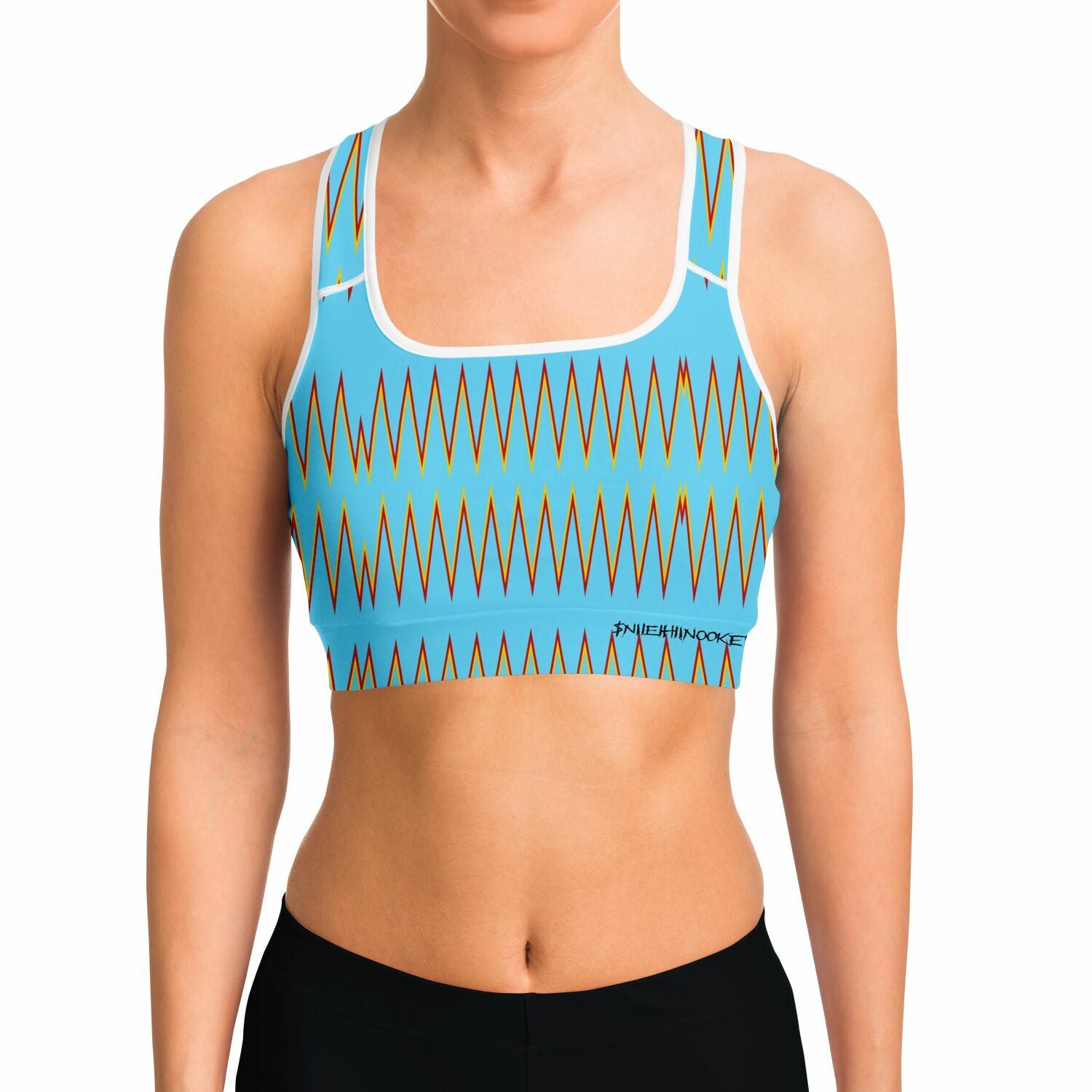 $NiieihiiNookei Sports Bra - AOP