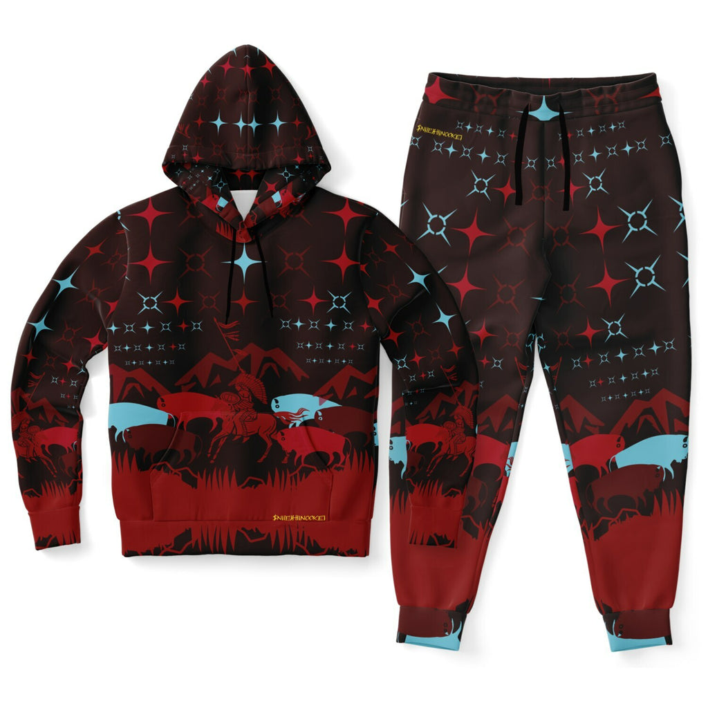 $NiieihiiNookei Hoodie & Jogger Set - AOP
