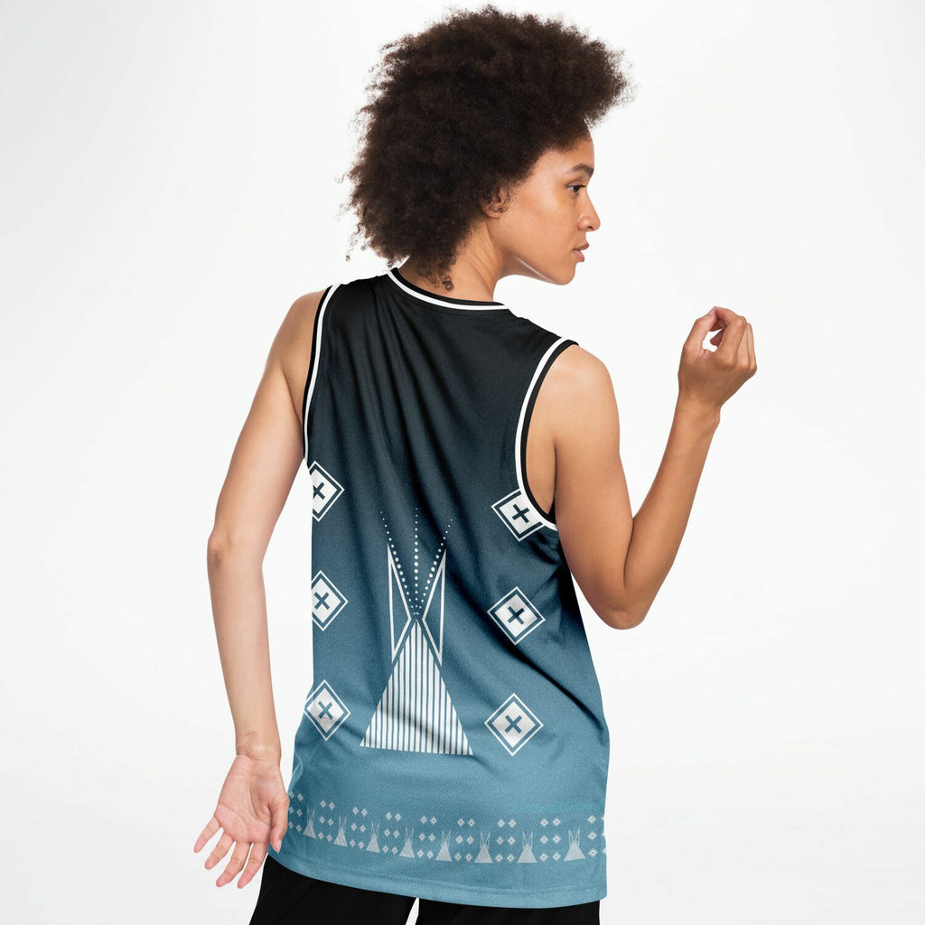 $NiieihiiNookei Basketball Jersey Rib - AOP