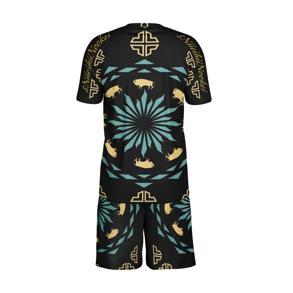 $NiieihiiNookei Men's Athletic Set - AOP
