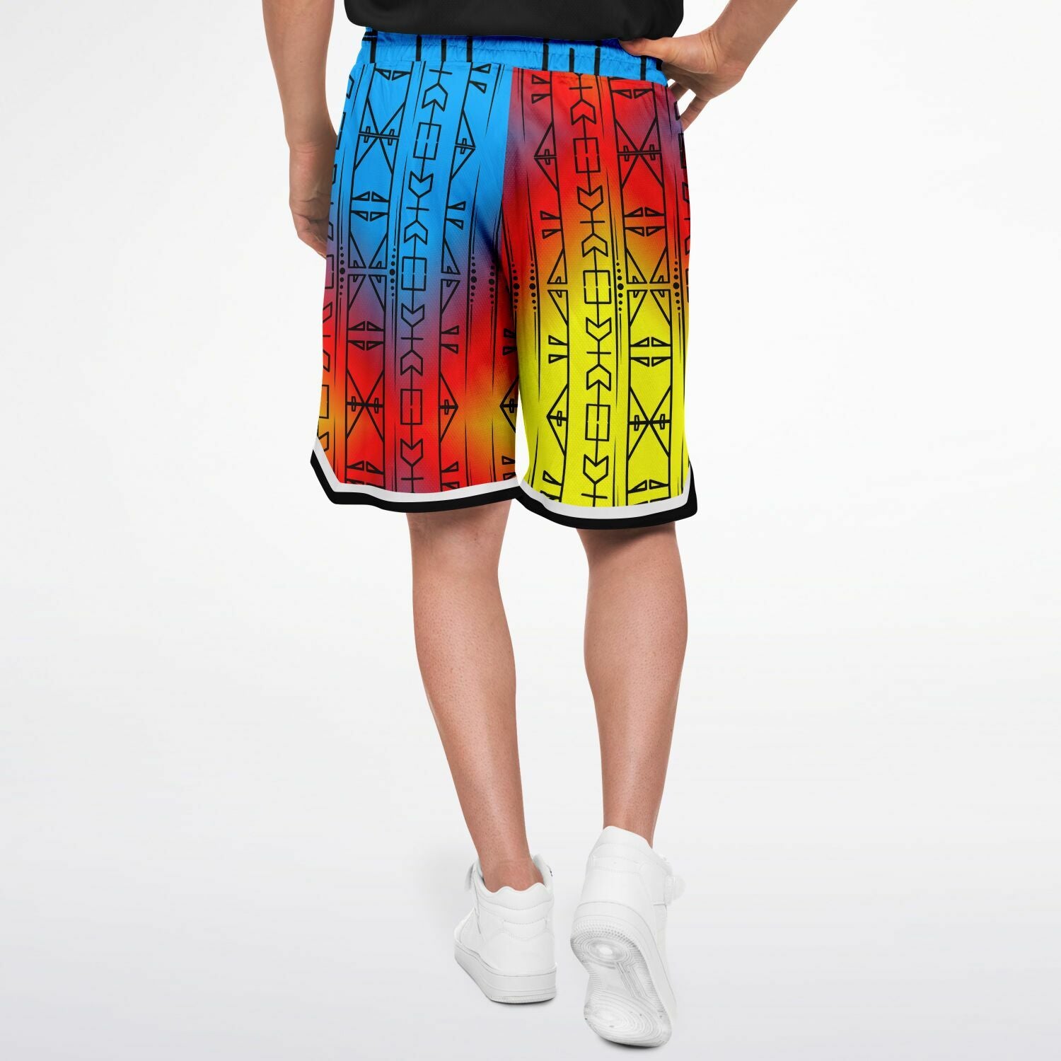 $NiieihiiNookei Basketball Short Rib - AOP