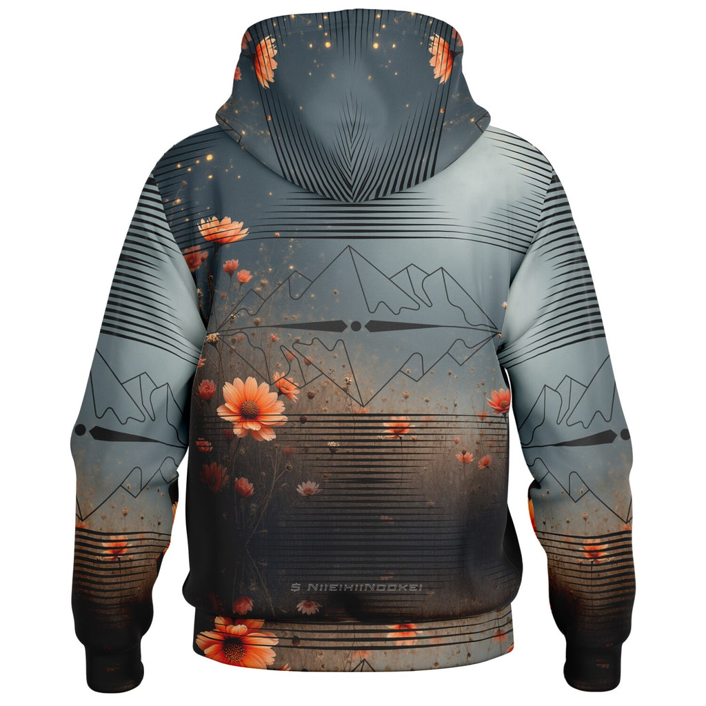 $NiieihiiNookei Hooded Jacket - AOP