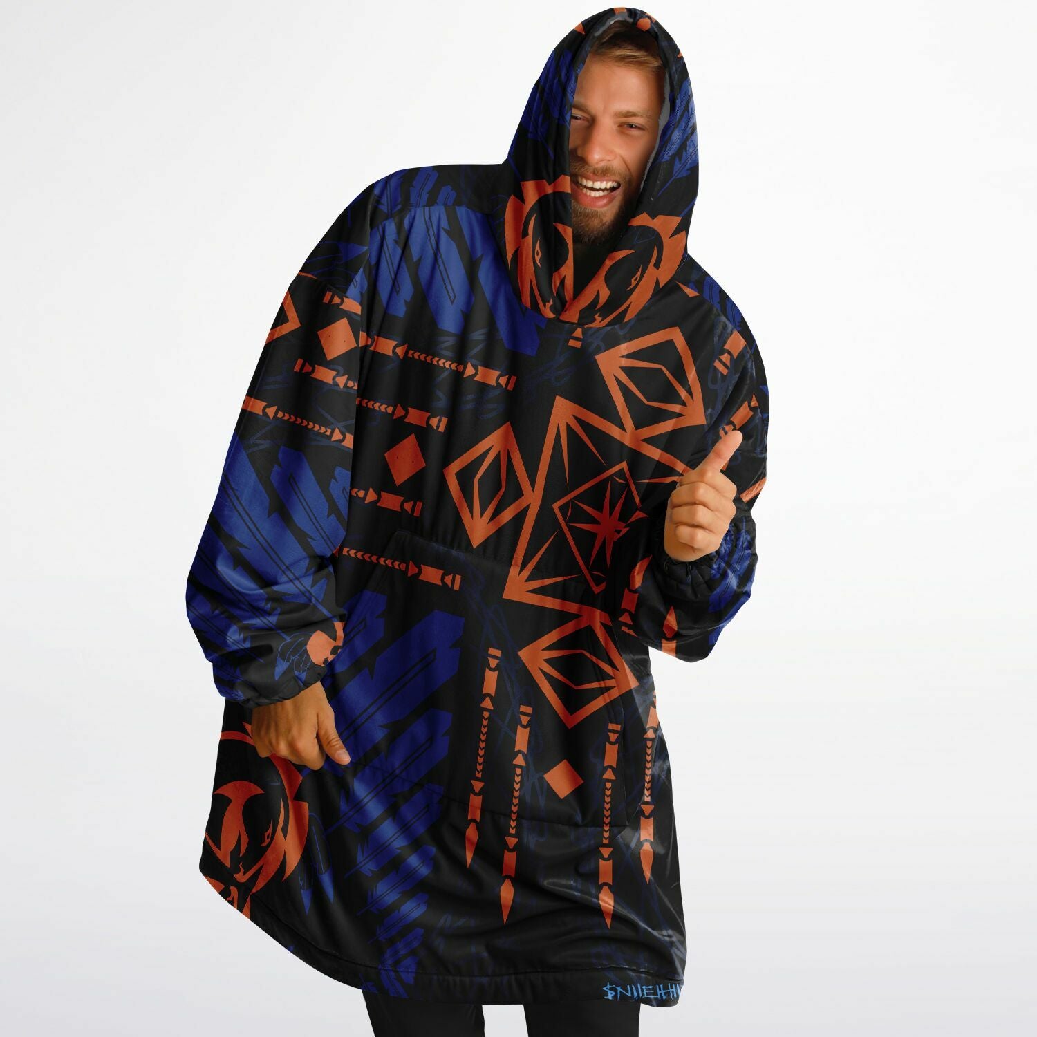 $NiieihiiNookei Snug Hoodie - AOP
