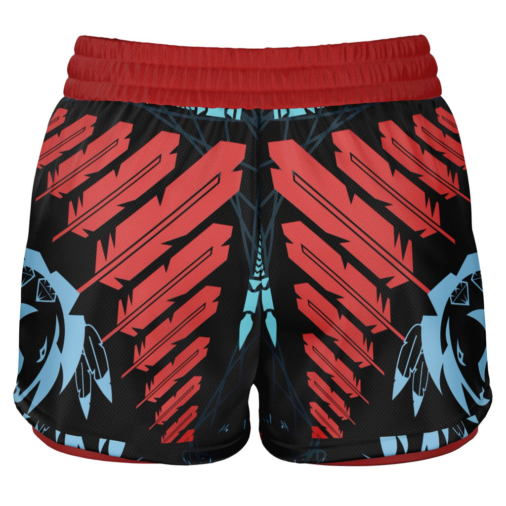 $NiieihiiNookei Women's 2-in-1 Shorts - AOP