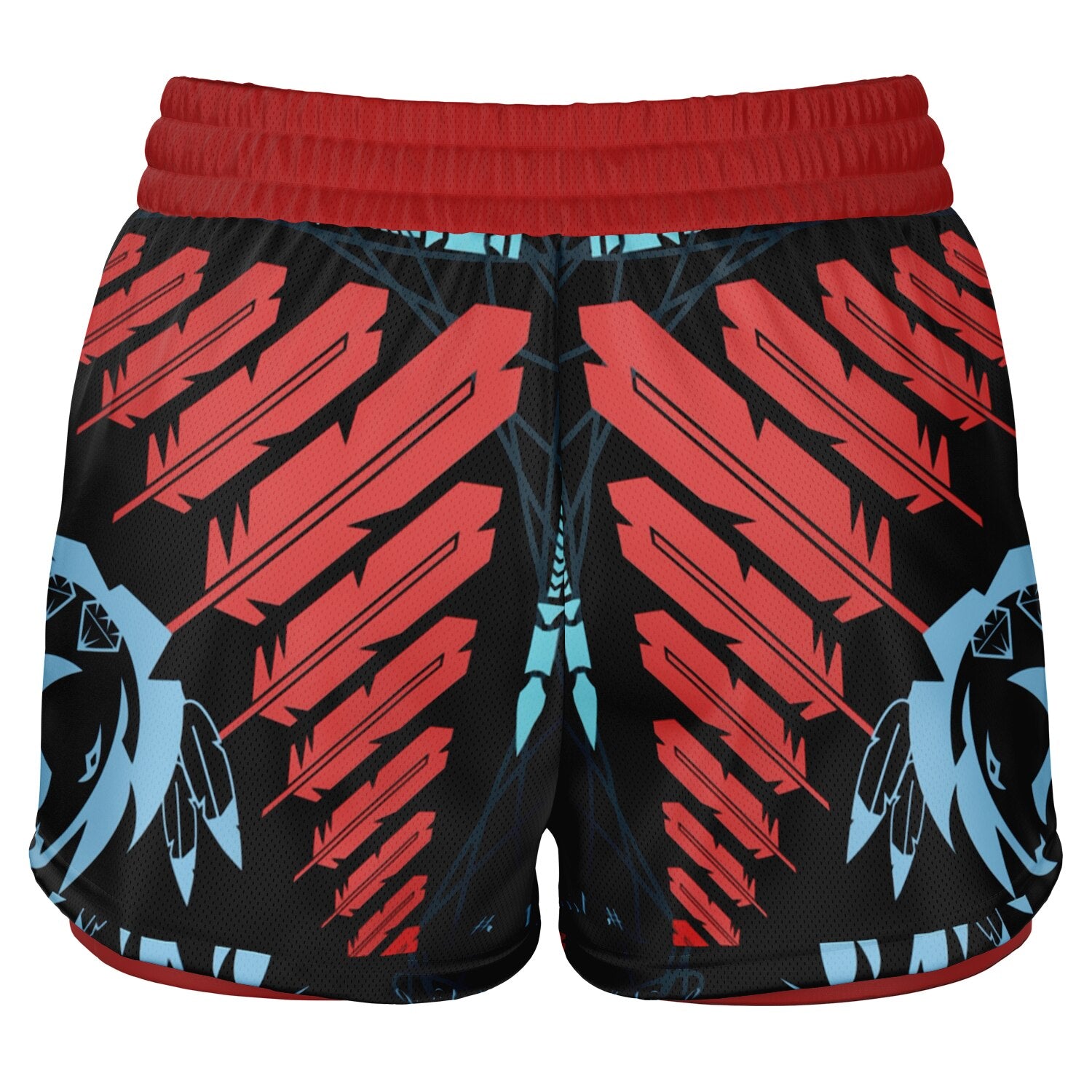 $NiieihiiNookei Women's 2-in-1 Shorts - AOP