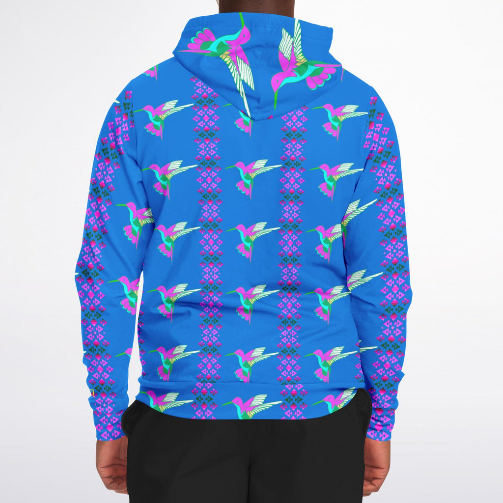 $NiieihiiNookei Athletic Zip-Up Hoodie - AOP