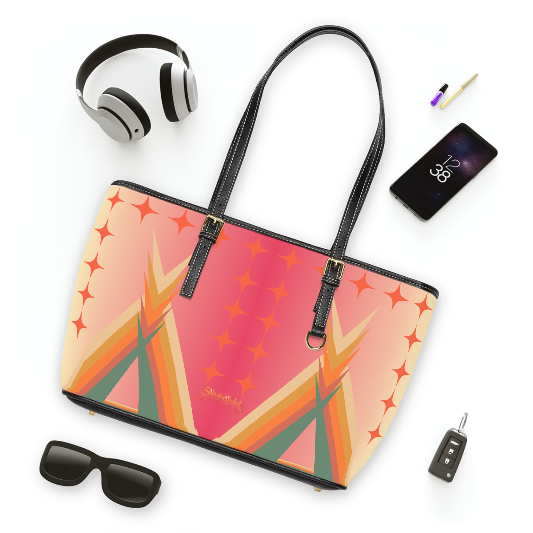 PU Leather Shoulder Bag